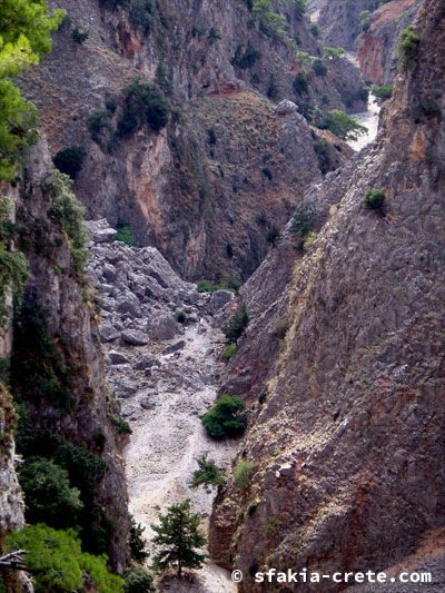 Photo report of a walk around Loutro, Sfakia, Crete, September 2008